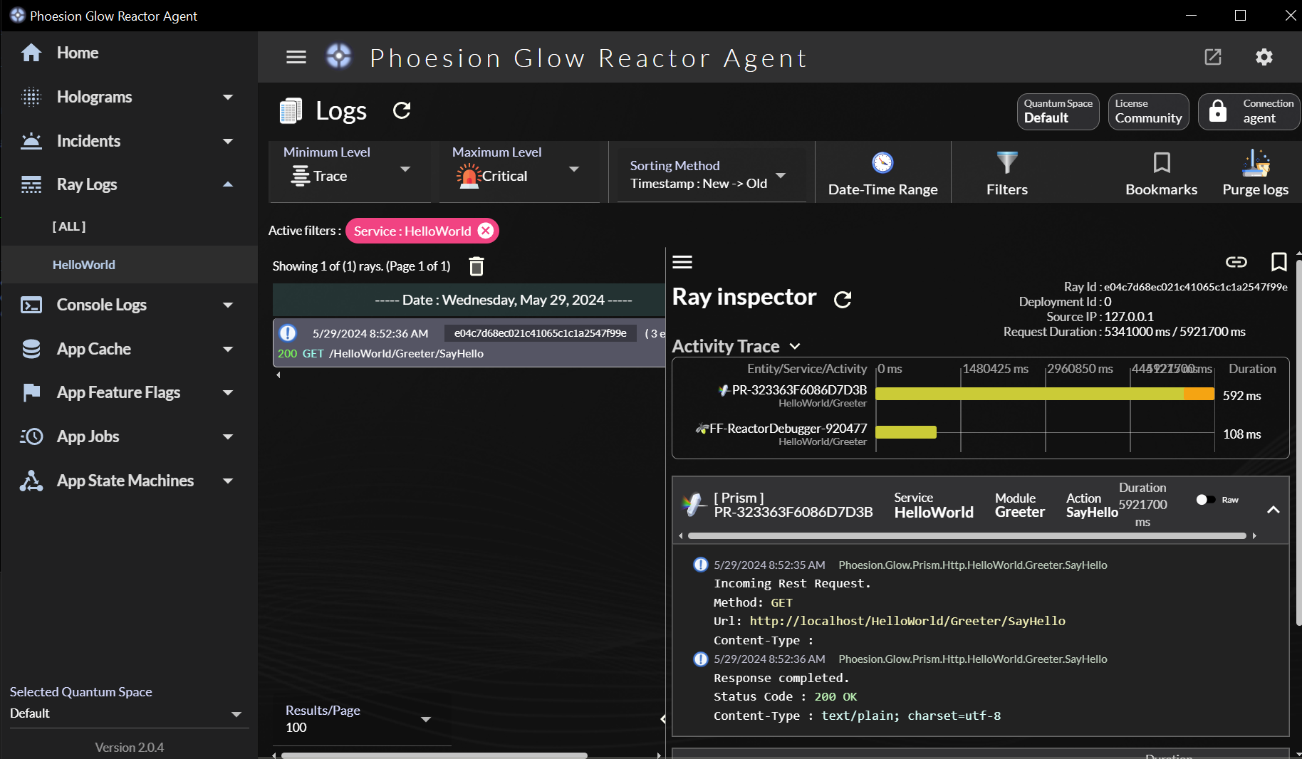 Developer Dashboard