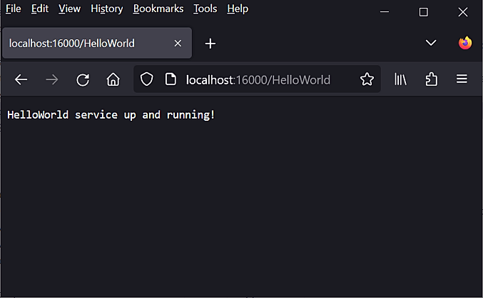 Hello World Browser