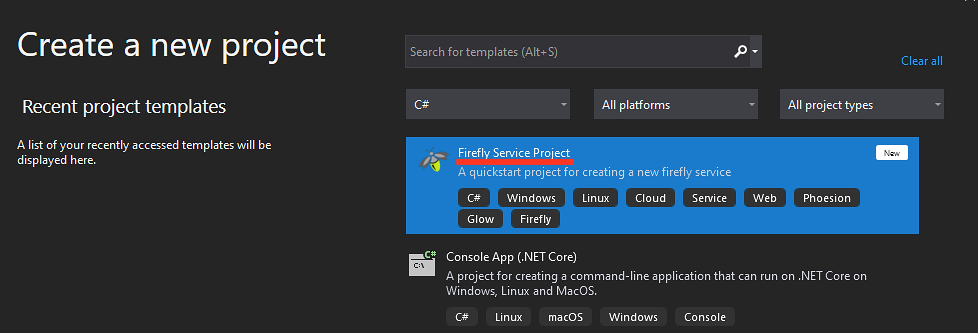 VisualStudio_Create_New_Solution_Type