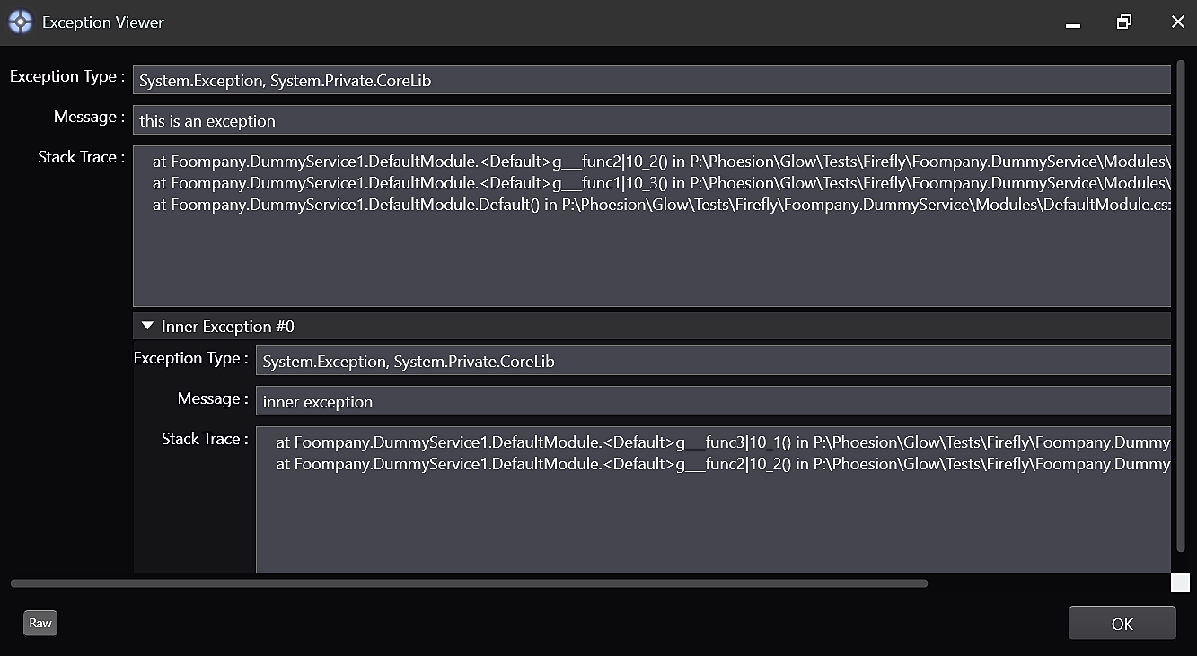 Blaze_ExceptionViewer